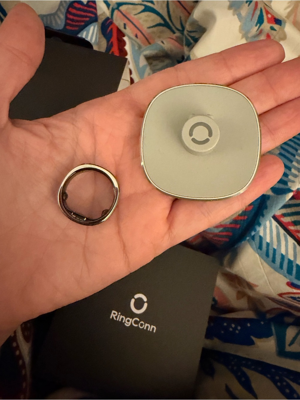 Smart ring- ring conn air 2- Silver